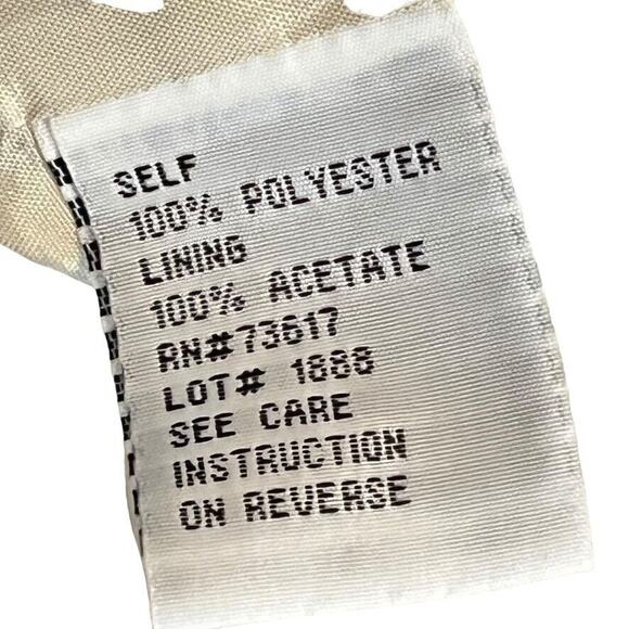 David's Bridal Womens Mother of the Bride Beaded Neutral Taupe Dress sz 16 WP - Picture 15 of 16